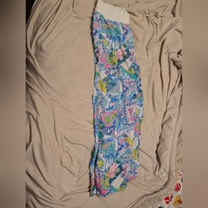 Lilly Pulitzer Linen Pants Size Large